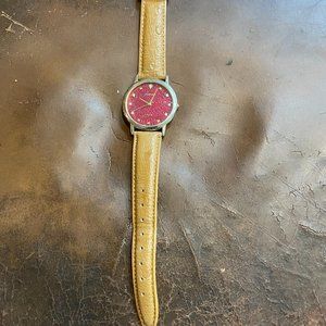 Vintage Women's Quemex Wristwatch w/ Leather Band